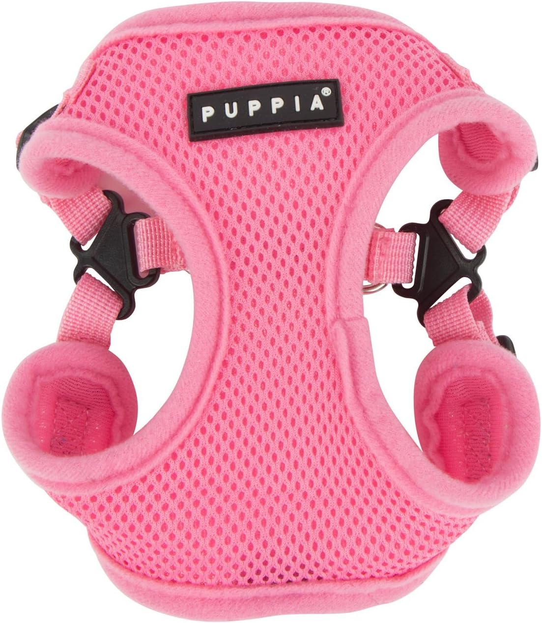 Puppia PARA-HC1533-CA-M Camo Soft Harness C Pet-Vest-Harnesses - Large / PINK