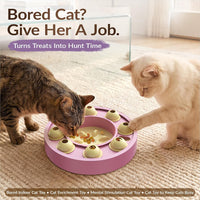 KADTC Cat Puzzle Toy, Slow Feeder - Large / purple - image 3
