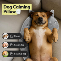 Dog Calming Pillow, Glow in The Dark Dog Put Head on - Large / Gray - image 3