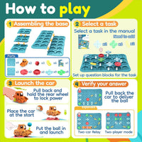 Bonitoto STEM Board Game Logical Road Builder Maze Toy for Kids Ages - 42PCS - image 3