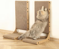 Zakkart 2-Pack L-Shaped Cat Scratching Board, Cardboard - Large 2PC (25.6'' tall) - image 4