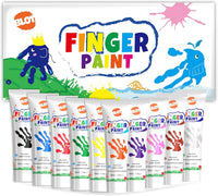 Kids Washable Finger Paint for Toddlers Art Supplies Gift for Baby