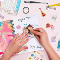 JOiFULi DIY Journal Set for Girls Gifts Ages 8 9 10 11 12 13 Years - 6 x 8 inches (Pack of 2) - image 2