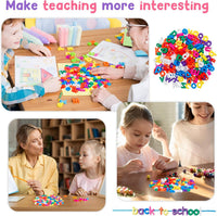 Wesiti alphabet lacing beads with uppercase and lowercase letters, ropes and buckets - view 10