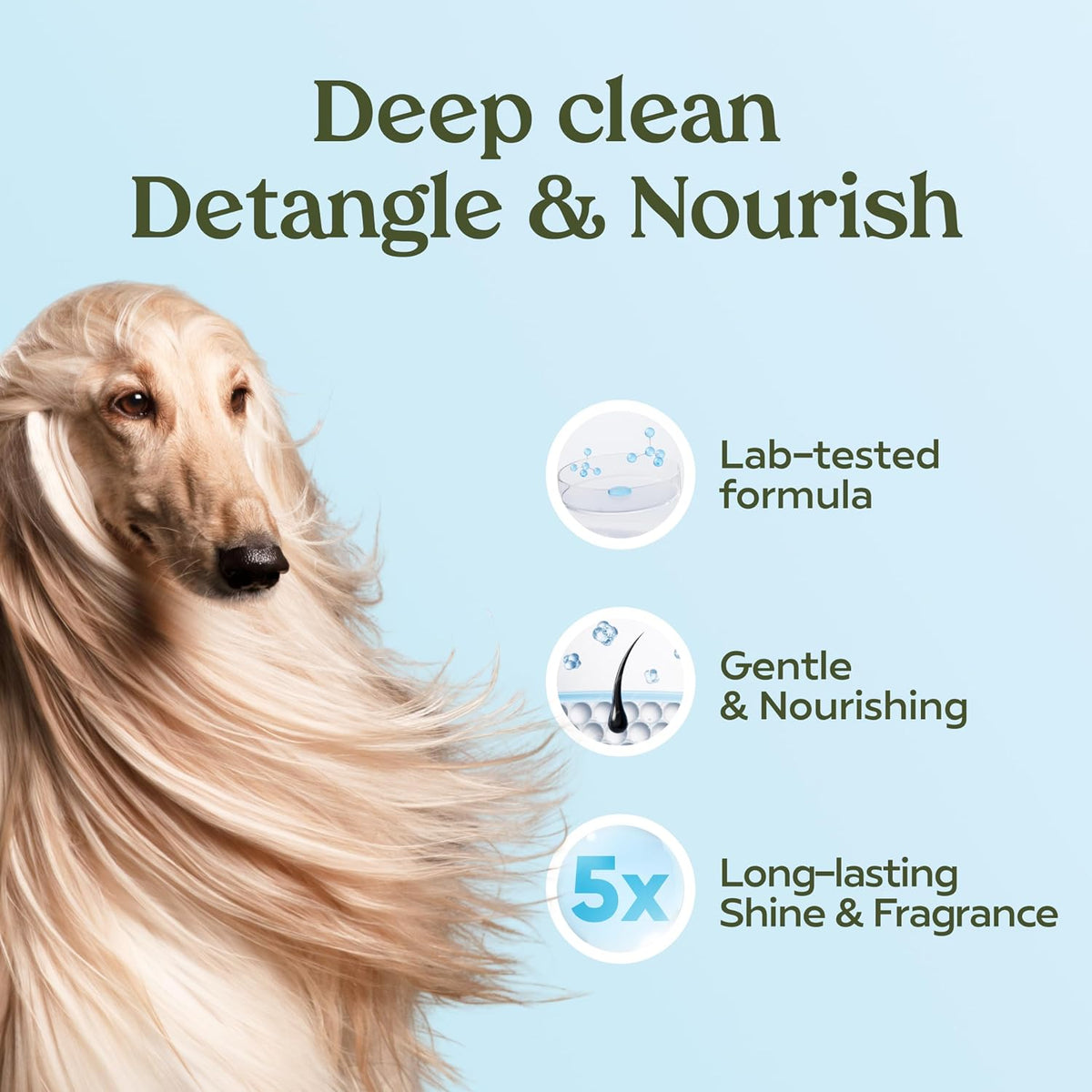 PAWFUME Deshedding Dog Shampoo and Conditioner, Show Dog - Shampoo & Conditioner Blue Ribbon / Pack of 4 - image 2
