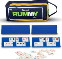 Point Games Classic Rummy Cube Game Full Size - Mini Travel Rummy