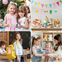 Sofier 12 Packs Mini Stuffed Animals Bulk Party Favors for Kids Treasure Box Toys Classroom Plush Toys Claw Machine Cute Key Chains Carnival Prizes Small Valentine Halloween Stocking