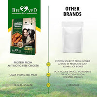 Dog Treats Rawhide Sticks Wrapped with Chicken 11 oz Pet Natural Chew Treats - Grain Free Meat & Human Grade Dried Snacks - Best for Small & Large Dogs (10.6 Ounce (Pack of 1), Smoked Chicken)