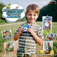 Dinosaur Kids Camera for Boys Girls - Blue - image 4