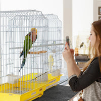 Nuanchu 48 x 48 Inch Large Bird Cage Mat - 48"L x 36"W - image 4