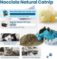 Nocciola Sardines Catnip Toys for Indoor Cats - colorful - image 2