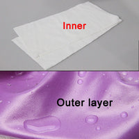 Teamoy Female Dog Diapers, Washable Doggie Period Diaper - S (Pack of 4) / Black+ Purple+ Green+ Rose Red (4pcs) - image 4