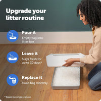 PetSafe ScoopFree Premium Crystal Litter, Fresh Scent - Unscented / Litter 2-Pack - image 4