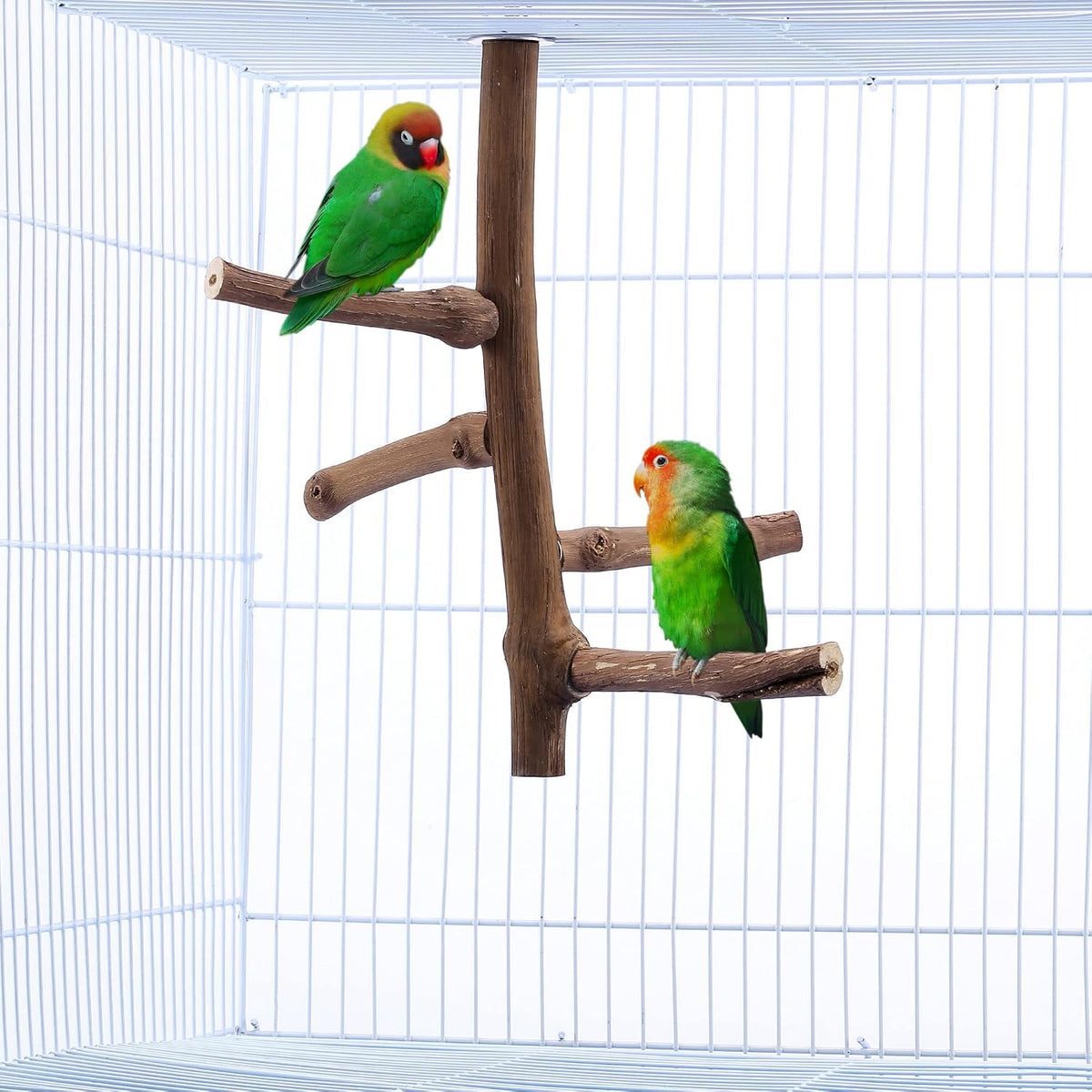 CozyCabin Natural Bird Perch Stand for Cage - image 2