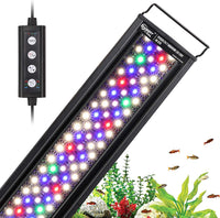hygger 18W 24/7 Lighting Aquarium LED Light - 22W for 24~30inch Tank