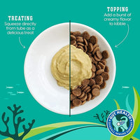 SeaMeal Squeeze Chicken Lickable Cat Treats with Seaweed for Skin & Coat - Wet Cat Treats with Digestive & Immune Health Support - Natural, Holistic, Grain Free (48 Squeezes)
