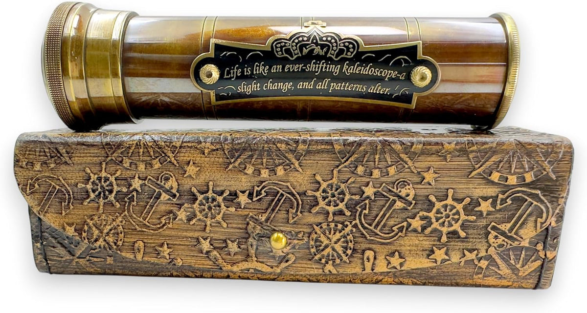 MAH Handcrafted Brass Kaleidoscope - Kaleidoscope – Wonder Edition 1