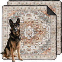 Washable Pee Pads for Dogs 2 Pack, Absorbent Reusable Puppy Pads Waterproof, Leakproof & Non-Slip Whelping Pad, Potty Training Pads for Dogs Playpen Mat 48x48
