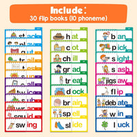 Phonics Flash Cards Word Family Build Book - image 3