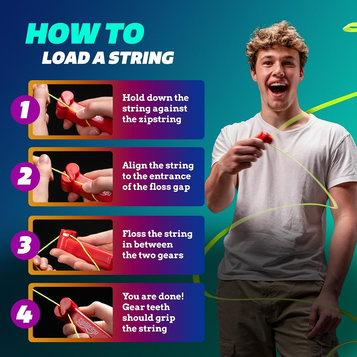 ZipString Luma Replacement Strings - Chameleon Strings - image 4