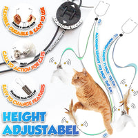 Retractable Cat Feather Toys 7PCS Refills with Bell - image 4