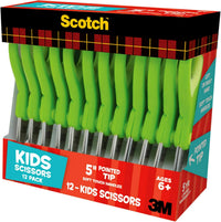 Scotch 5" Soft Touch Pointed Tip Kids Scissors, Stainless Steel - 12 count - blunt / 12 Count - image 4