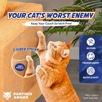 Panther Armor Cat Scratch Furniture Protector - 12 Sheets - image 2
