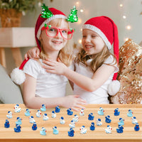 JUNEBRUSHS 50 Pcs Mini Pumpkins Fake Pumpkins Artificial Pumpkins - Winter Ducks Style - image 4