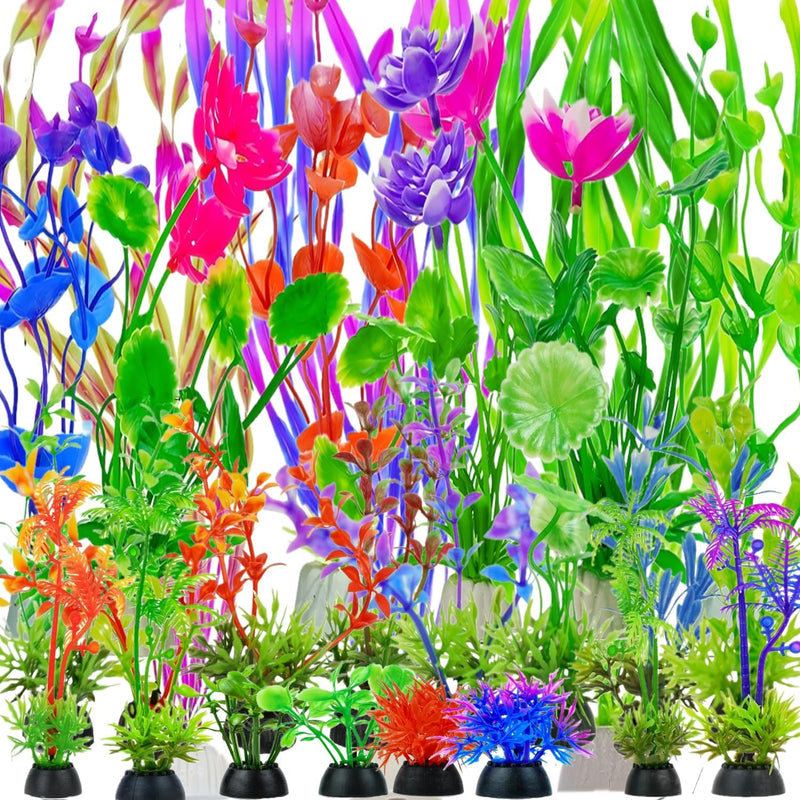 25pcs Aquarium Decor Plants