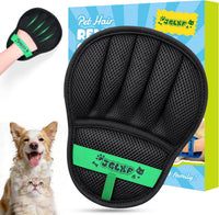 Pet Hair Removal Glove for Cat & Dog - Black-1Pack