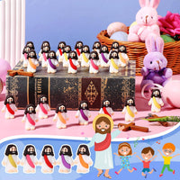 Sumind 50 Pcs Little Jesus Figures Original Design - Colorful - image 3