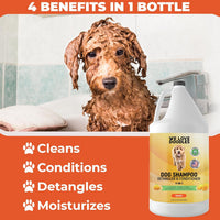 We Love Doodles Dog Shampoo Half Gallon, Cleans & Detangles - Mango - image 4