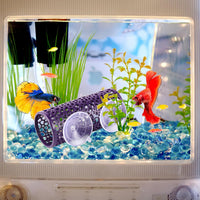 Abizoo Betta Fish Tunnel & Reptile Hide - Purple - image 4