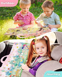 Walenced Reusable Sticker Book, Stickers for Kids - Valentines - image 2