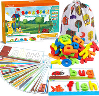 KMUYSL See & Spell Learning Toy, Spelling Game for Kids Ages 3-6 – Fun for Kids & Family