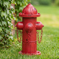 7.8" H Metal Potty Training Fire Hydrant for Dogs to Pee On Indoor - 10"