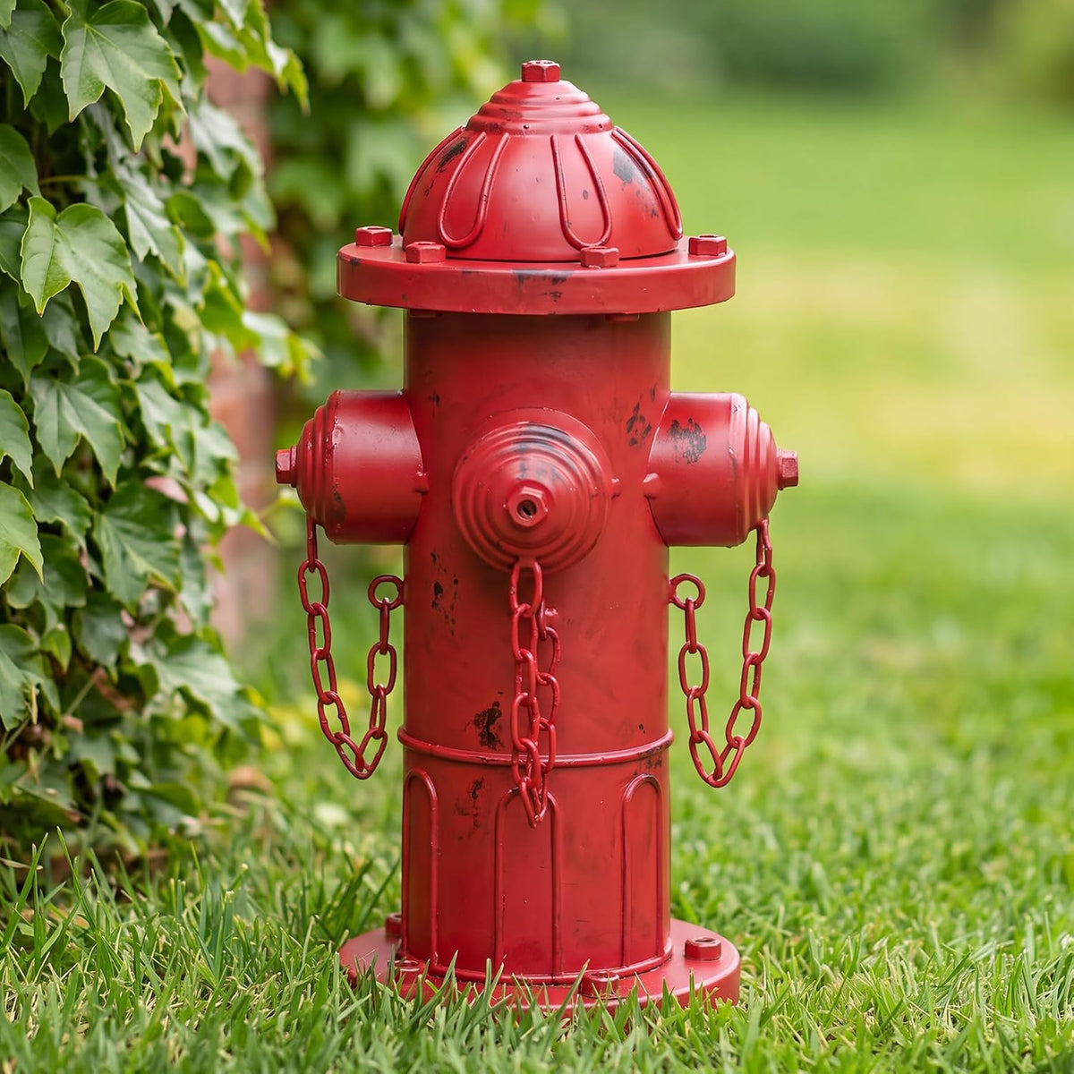 7.8" H Metal Potty Training Fire Hydrant for Dogs to Pee On Indoor - 10"