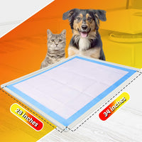 Dog Pee Pad Holder Tray Fits for 30” x 23” Pee Pads - 34 x 28 Inches / White - image 2