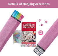 American Mahjong Game Set, 166 Green Tiles - Multicolour - image 2