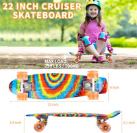 Skateboards, 22" Complete Skateboard - Rainbow - image 4
