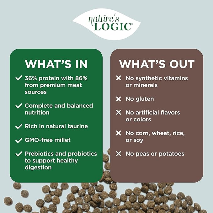 Nature's Logic Canine Turkey Meal Feast, 4.4lbs