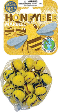 House of Marbles Solar System Net Bag of Marbles - Honeybee - image 4