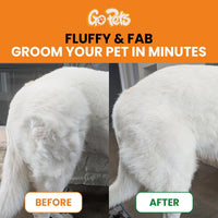 2-in-1 Deshedding & Dematting Comb & Grooming Brush for Dogs & Cats – Essentials for Dogs - 2-Sided Dematting Comb - image 4