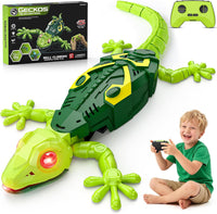 RC Wall Crawler Gecko, Wall Climbing Gecko Toy for Kids 360° Rotating – Fun for Kids & Family