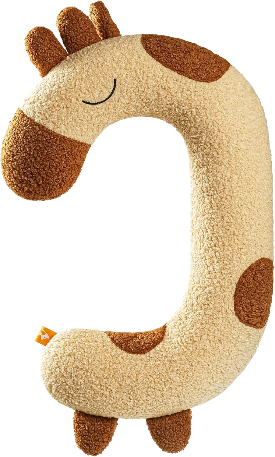 Dog Calming Pillow-Soft Neck Pillow for Dogs - Yellow