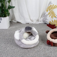 LEFTSTARER Guinea Pig Rat Bed and Hideout for Ferret Hedgehog Sleep and Hide, Hamster Small Pet Animals Supplies Toy Cage Accessories Nest