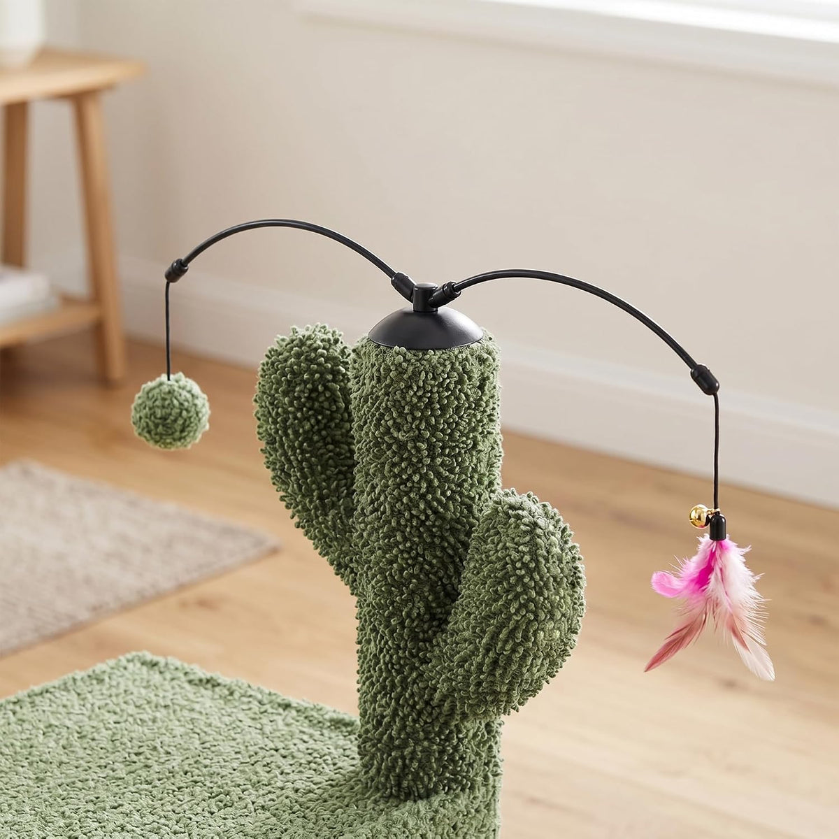 32" Cat Tree for Indoor Cats - Green / 32'' - image 4