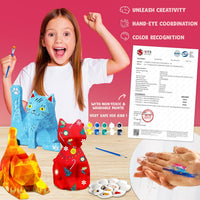 Goodyking Paint Your Own Cat Lamp Kit - Cat 3pcs - image 3