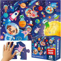 Giant Floor Puzzles for Kids Ages 4-6 - Galaxy Trip