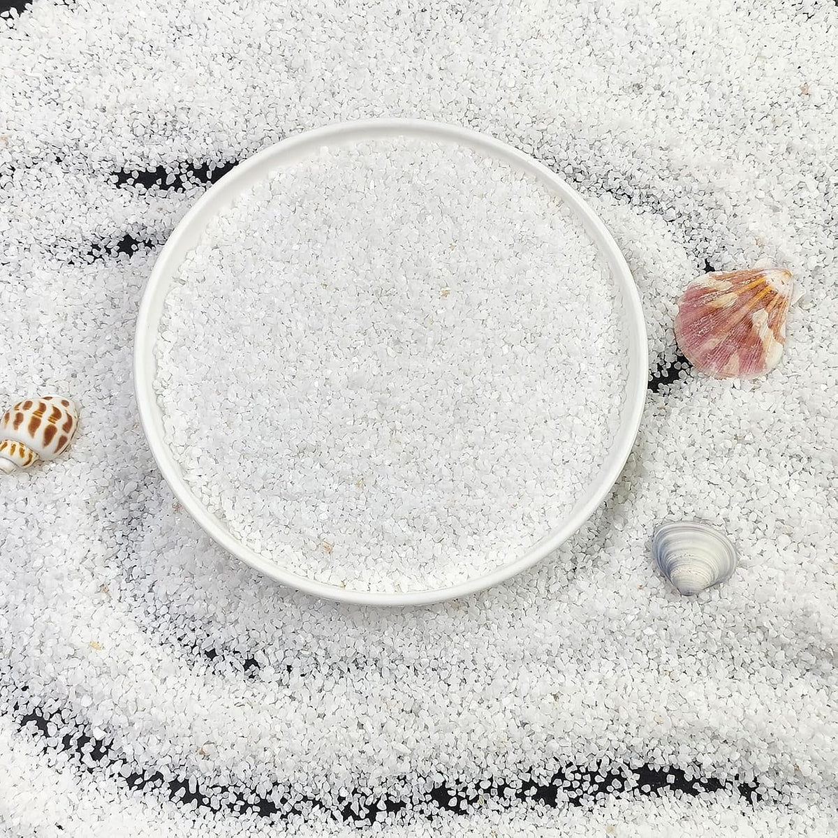 5 lbs Aquarium Sand, Beige Fish Tank Sand - White / 10 LB - image 4